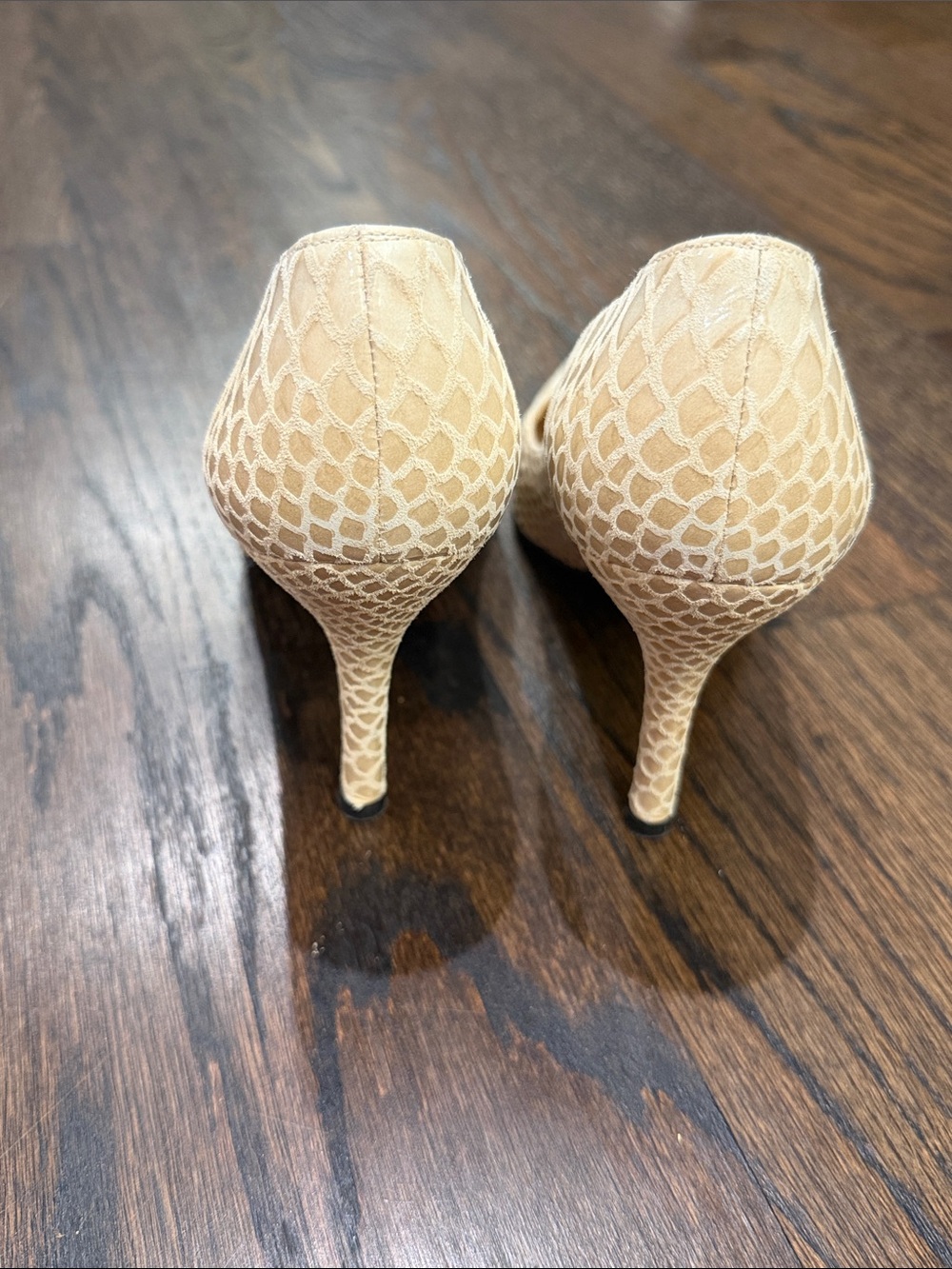 Stuart Weitzman Snake Skin Pumps - Picture 3 of 7